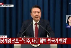 South Korea President Proclaims Emergency Martial Law