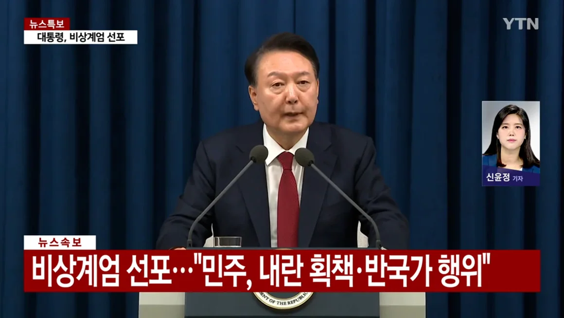 South Korea President Proclaims Emergency Martial Law